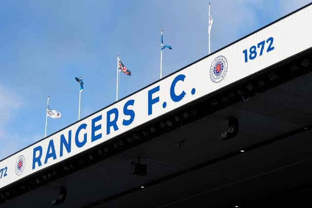 A general view of Rangers' Ibrox stadium