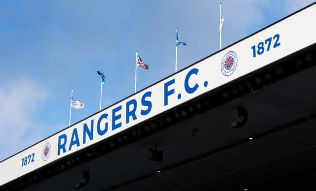 A general view of Rangers' Ibrox stadium