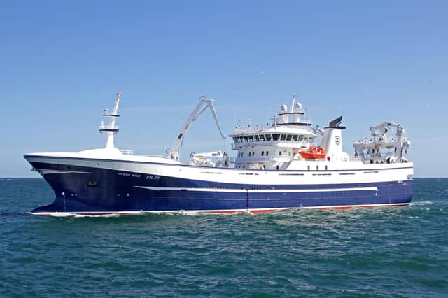 Scottish fishing vessel Ocean Star