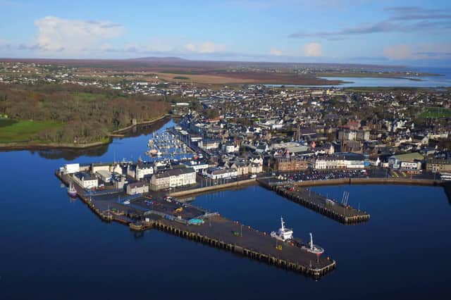 Picture of Stornoway Harbour. The firm has already embarked on an overhaul at the Western Isles factory, investing in new machinery to support increased demand for fish farming in the Outer Hebrides.