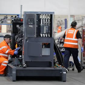 Aggreko has a manufacturing base in Dumbarton. Picture: John Devlin