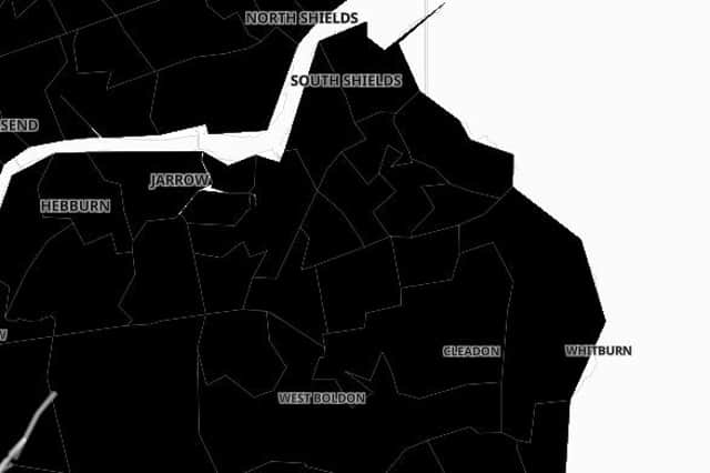 These are the areas of South Tyneside with the highest Covid-19 case rates.