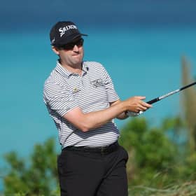 Russell Knox pictured during the pro am prior to the Butterfield Bermuda Championship at Port Royal Golf Course in Southampton, Bermuda. Pictured: Gregory Shamus/Getty Images.