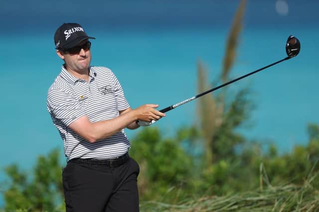 Russell Knox pictured during the pro am prior to the Butterfield Bermuda Championship at Port Royal Golf Course in Southampton, Bermuda. Pictured: Gregory Shamus/Getty Images.
