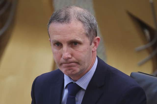 Michael Matheson MSP Net Zero and Energy Secretary appeared in front of MPs in Westminster