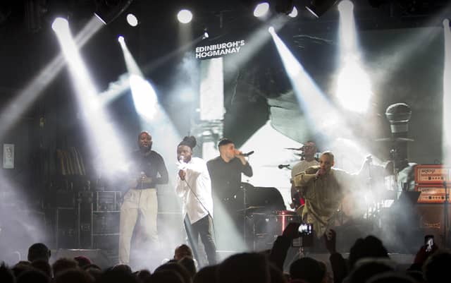 Young Fathers will be staging their own festival in Stirling in the summer. Picture: Lloyd Smith