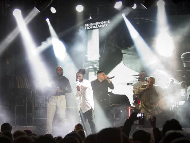 Young Fathers will be staging their own festival in Stirling in the summer. Picture: Lloyd Smith