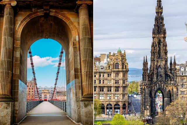 As well as beautiful natural scenery, Scotland has some of the best cities in the world. Have a city break in Glasgow, alive with culture, stunning architecture and the friendliest people. Or try the Capital, Edinburgh, with its world famous castle, Arthur's Seat, and charming Old Town.