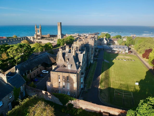 St Leonards from above