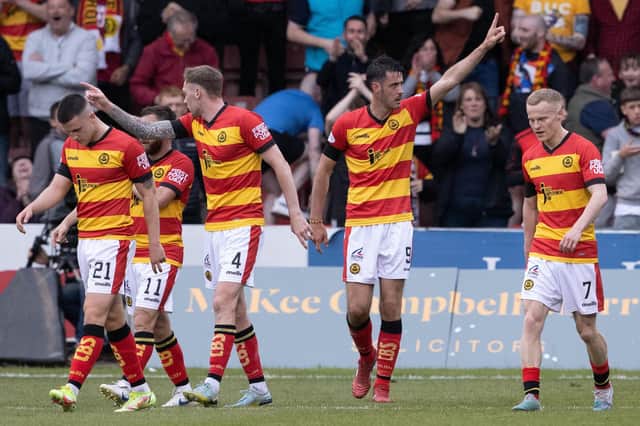 Brian Graham was among the Partick Thistle scorers as they won 2-0 against Ross County on Thursday.