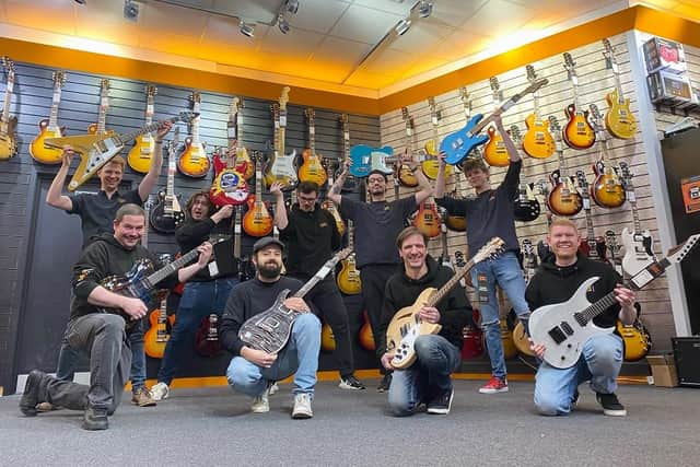 The in-store and online retailer started off in Edinburgh in 2004 and has since expanded to six retail locations across the UK. Now headquartered on the outskirts of Glasgow, the business sells more than 50,000 guitars a year.