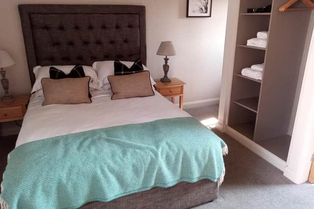 Pillows and cushions galore in the stylish new bedrooms at The Fenwick