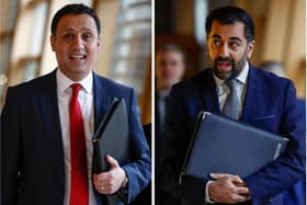 Scottish Labour leader Anas Sarwar and First Minister Humza Yousaf