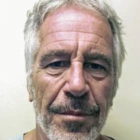 Mugshot of Jeffrey Epstein, 2019.  (Photo by Kypros/Getty Images)