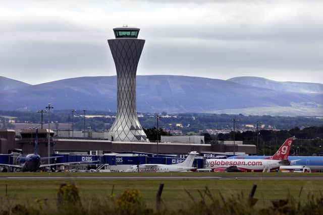 Some of the private jets have been travelling from Edinburgh Airport