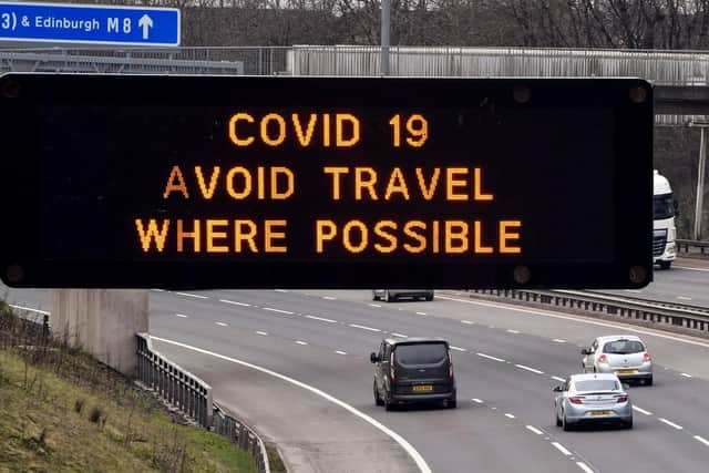 Scots have been instructed to stay at home under the national lockdown (Getty Images)