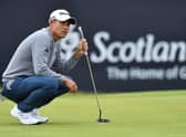 Collin Morikawa during last year's abrdn Scottish Open at The Renaissance Club. Picture: Mark Runnacles/Getty Images.