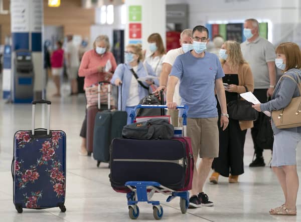 Air passengers are not expected to witness a huge impact at Glasgow due to UK Border Force staff strikes over Christmas. Picture: Jane Barlow/PA