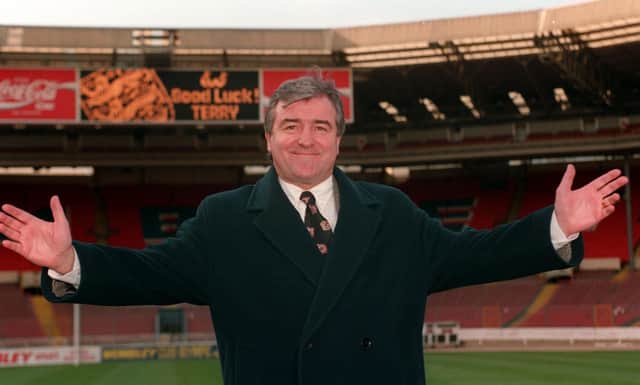 Former England, Barcelona and Tottenham manager Terry Venables has died at the age of 80. Pic: John Stillwell/PA Wire.