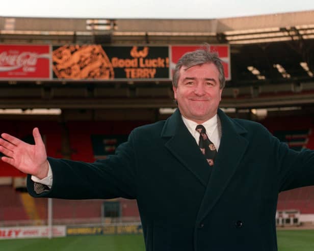 Former England, Barcelona and Tottenham manager Terry Venables has died at the age of 80. Pic: John Stillwell/PA Wire.