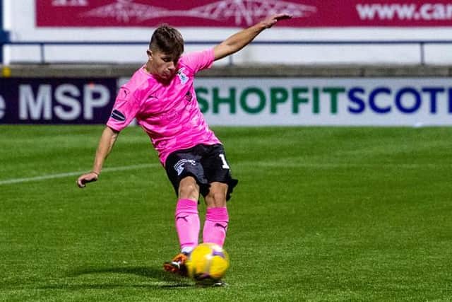 Kennedy spent the first half of the season at Inverness, where he faced future teammates at Raith Rovers in the Betfred Cup and league.  (Photo by Mark Scates / SNS Group)