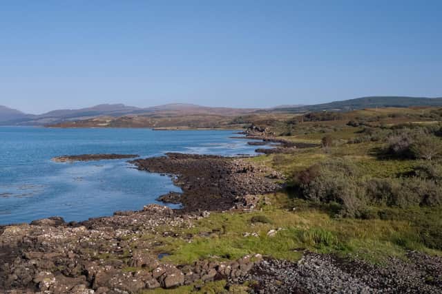 Scenery at the Mull estate