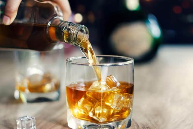 A glass of whisky. Advertising of the drink could be restricted under a potential Scottish Government policy. Picture: Getty Images