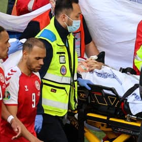 Christian Eriksen is recovering in hospital after collapsing on the pitch in Copenhagen.