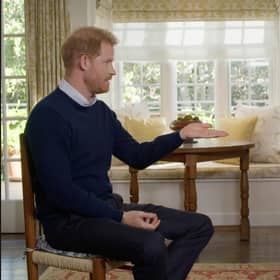 Prince Harry gave an interview to ITV's Tom Bradby to plug his incendiary memoir (Picture: PA)