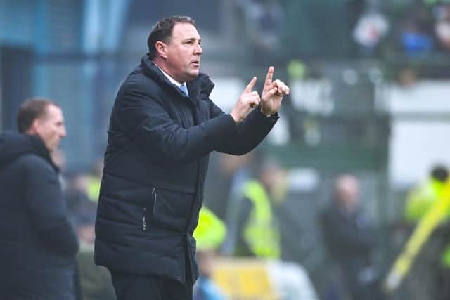 Ross County manager Malky Mackay during the 3-0 defeat to Celtic. (Photo by Paul Devlin / SNS Group)