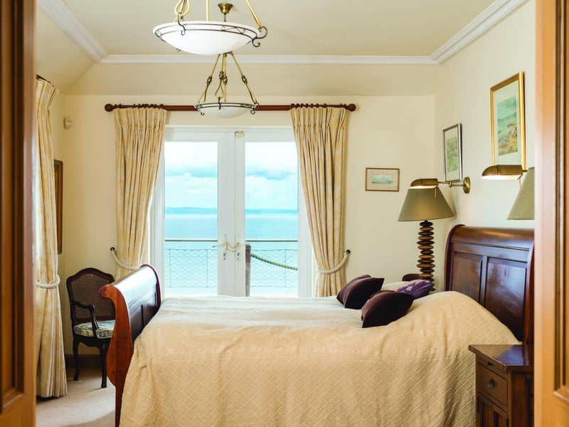 The present-day occupant bought the house in 2009 and embarked on a major refurbishment and extension project.
The work took the original four-bedroom property and added a new kitchen and dining room, plus three more ensuite bedrooms.