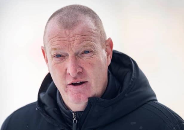 Former Hamilton manager Brian Rice. (Photo by Mark Scates / SNS Group)