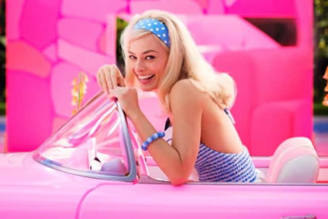 Margot Robbie starred in the Barbie movie which won Cinematic and Box Office Achievement during the 2024 Golden Globes. 