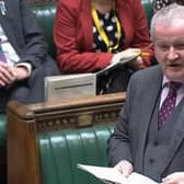 SNP Westminster leader Ian Blackford speaks during Prime Minister's Questions in the House of Commons. Picture date: Wednesday March 9, 2022.