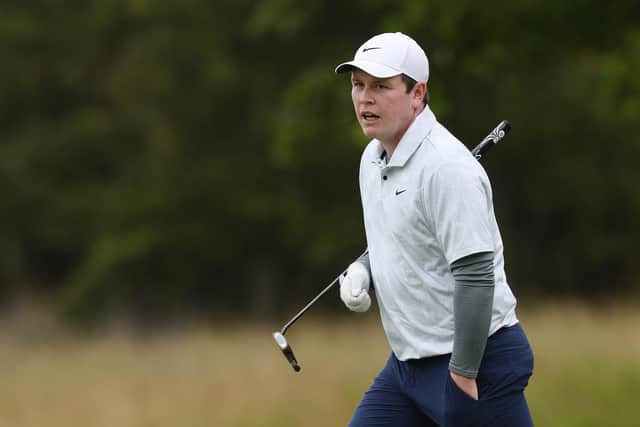 Bob MacIntyre pictured during day three of the Genesis Scottish Open at The Renaissance Club in East Lothian. Picture: Harry How/Getty Images.