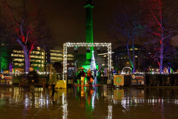 St Andrew Square at Christmas