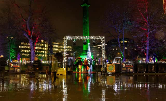 St Andrew Square at Christmas
