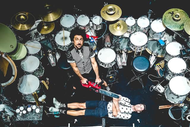Fills Monkey: We Will Drum You. PIC: Nicolas Galloux.