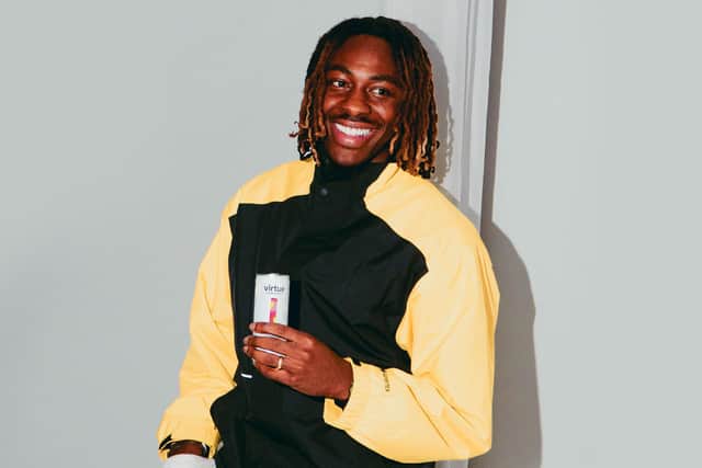 Virtue Drinks has brought on board Premier League footballer Eberechi Eze, above, as well as BrewDog co-founder James Watt.
