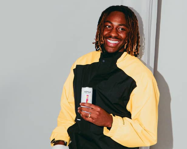 Virtue Drinks has brought on board Premier League footballer Eberechi Eze, above, as well as BrewDog co-founder James Watt.