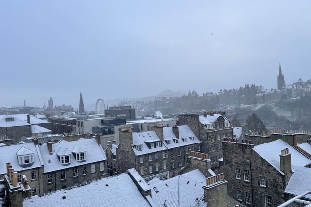 The view from The Scotsman office in Edinburgh