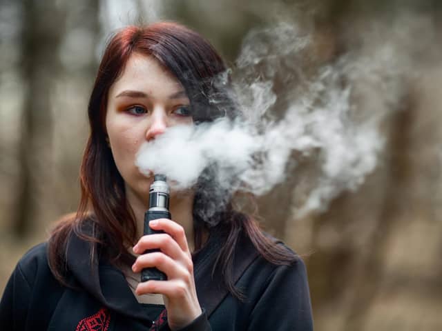 Girls in the UK are smoking and vaping more than boys, a major study across 44 countries has found.