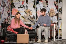 Angus Miller, Naomi Stirrat in The Prognostications of Mikey Noyce PIC:  Tommy Ga-Ken Wan