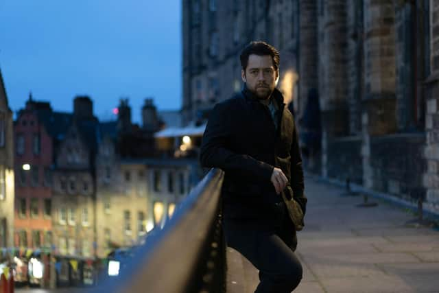 Richard Rankin plays detective sergeant John Rebus in the new BBC TV series. Picture: Mark Mainz