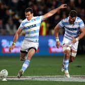 Argentina's Emiliano Boffelli was reliable with the boot for the Pumas during their famous win over New Zealand.