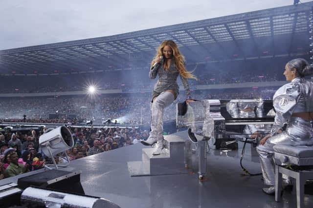 Beyoncé at Murrayfield