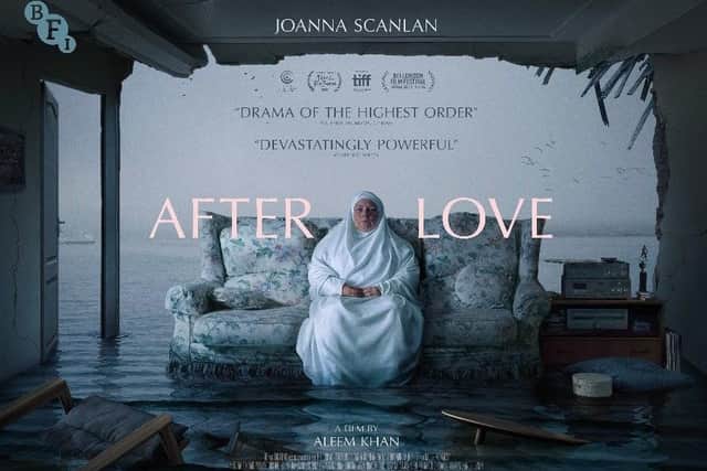 Joanna Scanlan stars as Mary Hussain in After Love, director Aleem Khan's debut film, in cinemas now.
