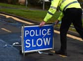 Police Scotland said a 55-year-old man has been taken to hospital after a lorry was found ‘lying on its side’ following a single vehicle crash on the A92 in Fife (Photo: John Devlin).