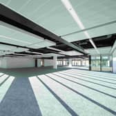 The building’s fourth and fifth floors have been extensively refurbished as part of the investment.