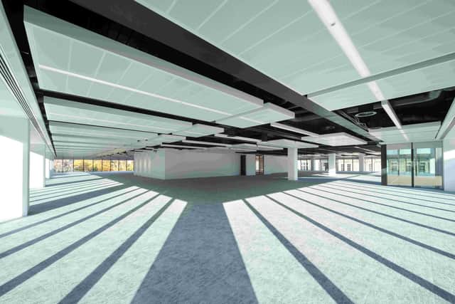 The building’s fourth and fifth floors have been extensively refurbished as part of the investment.